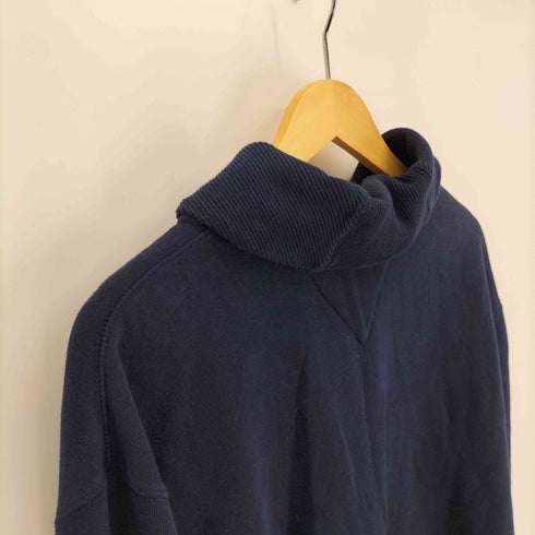 トミーヒルフィガー TOMMY HILFIGER ロゴ刺繍 ショールカラー スウェット シャツ メンズ import:XL